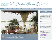 Tablet Screenshot of furnituresarasota.com